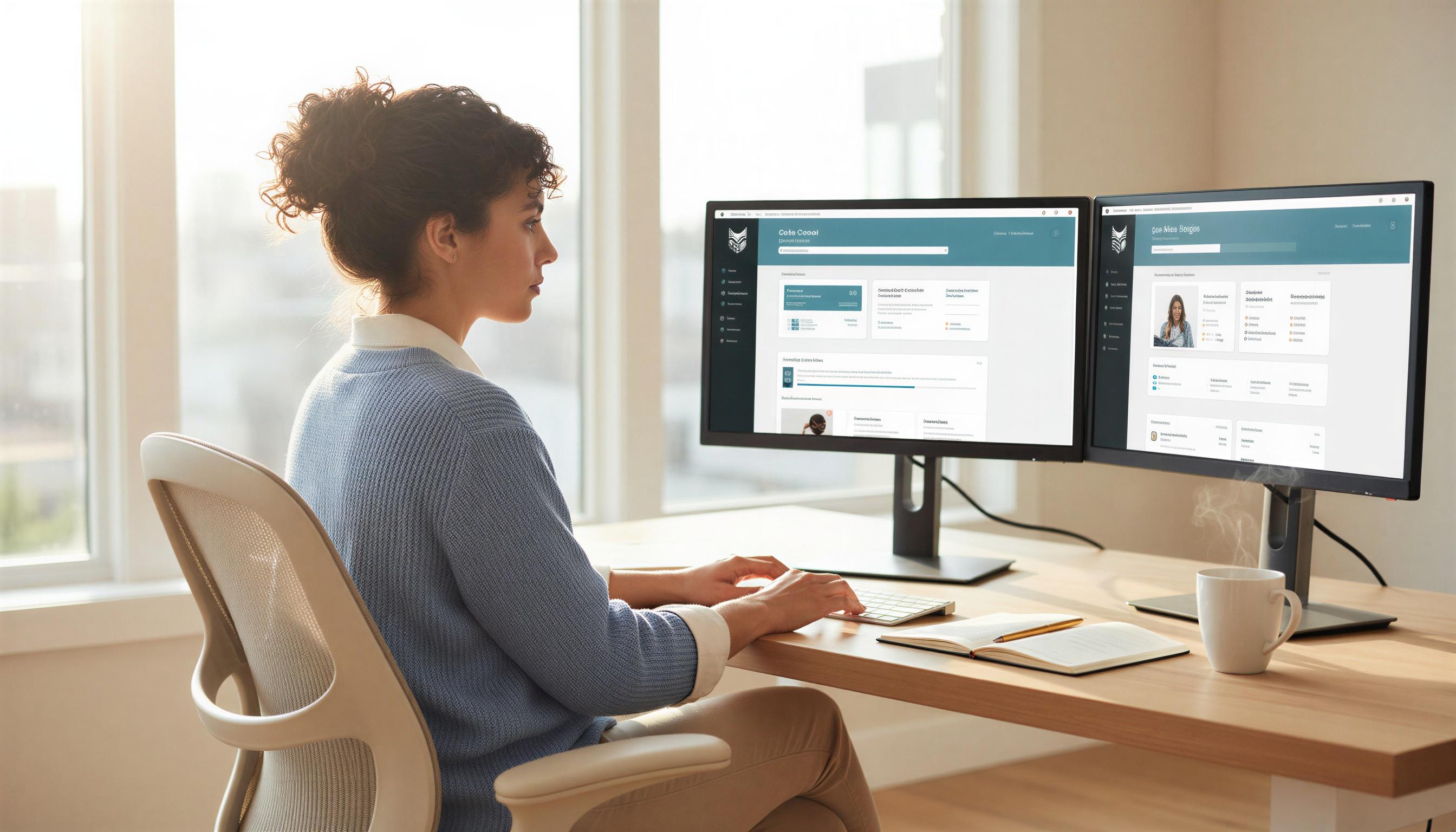 Professional using Gabe Career to improve their resume and explore job opportunities